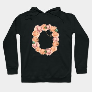 Letter O Floral Hoodie